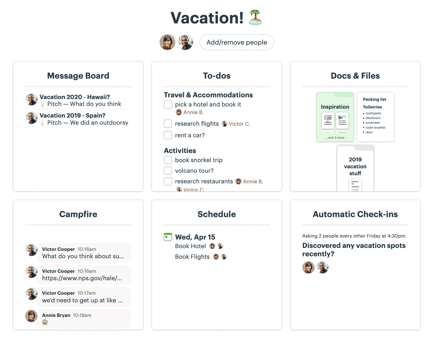 Basecamp Project Management Software