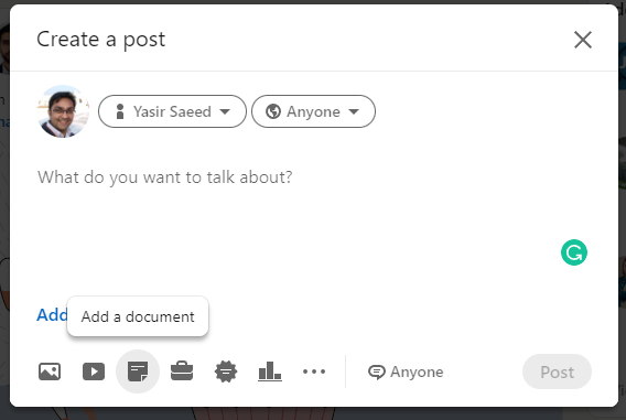 Create a Post