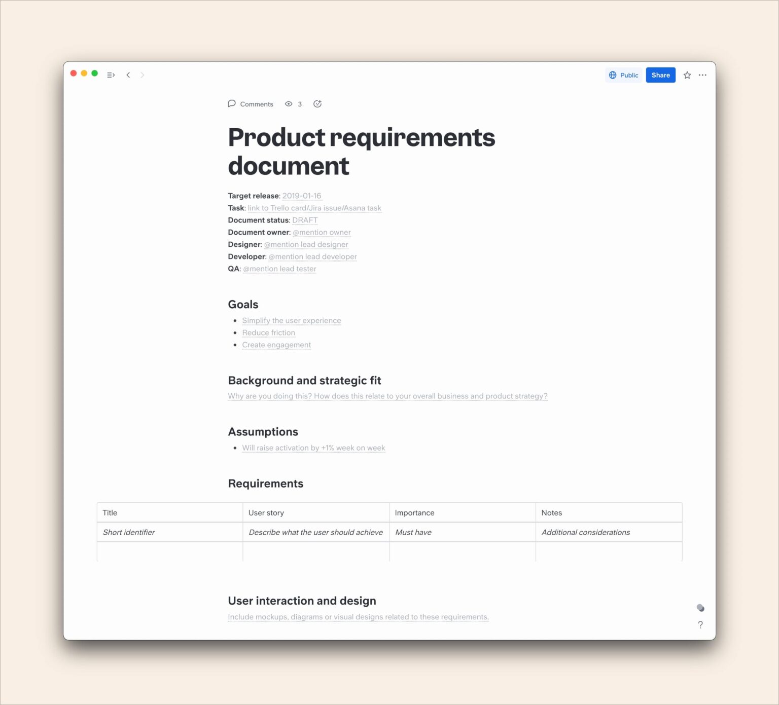 How to Write an Effective Product Requirements Document