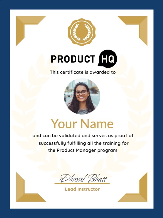 Best Product Manager Certification Course 2022 Product HQ